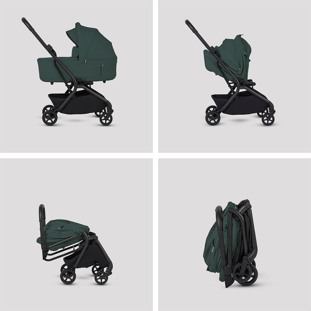 Silver Cross Nia Glide Travel System-Travel Systems-Champagne- | Natural Baby Shower