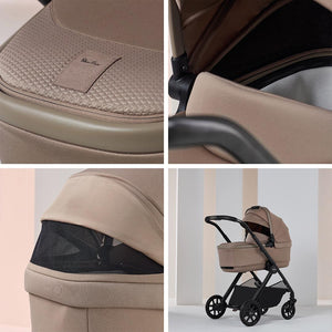 Silver Cross Reef 2 Pushchair + Pebble 360 Pro Travel System - Mocha-Travel Systems-Mocha-With Accessory Box | Natural Baby Shower