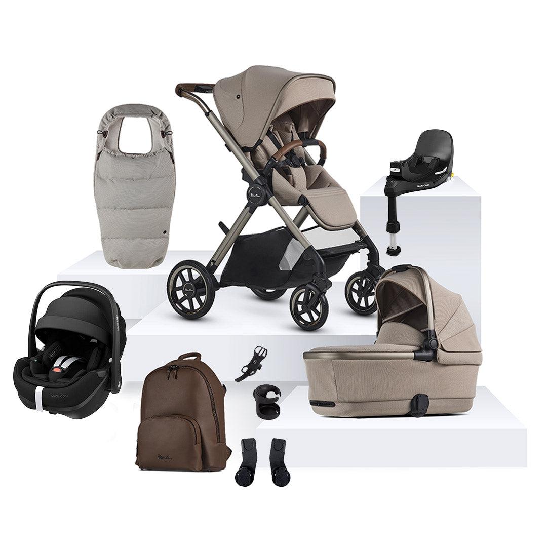 Silver Cross Reef 2 SPECIAL EDITION Pushchair + Pebble 360 Pro Travel System - Frappe-Travel Systems-Frappe- | Natural Baby Shower