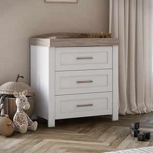 Silver Cross Valencia Dresser - Ash White-Chests-Ash White-One Size | Natural Baby Shower