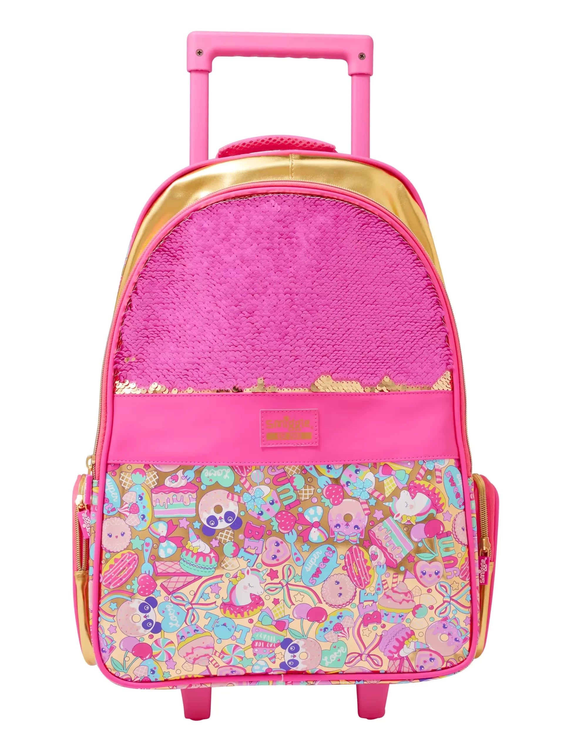 Smiggle – Beleuchtete Rolltasche zum 20. Geburtstag mit Rakel