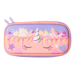 Smiggle – 3D-geprägtes Hardtop-Einhorn-Federmäppchen