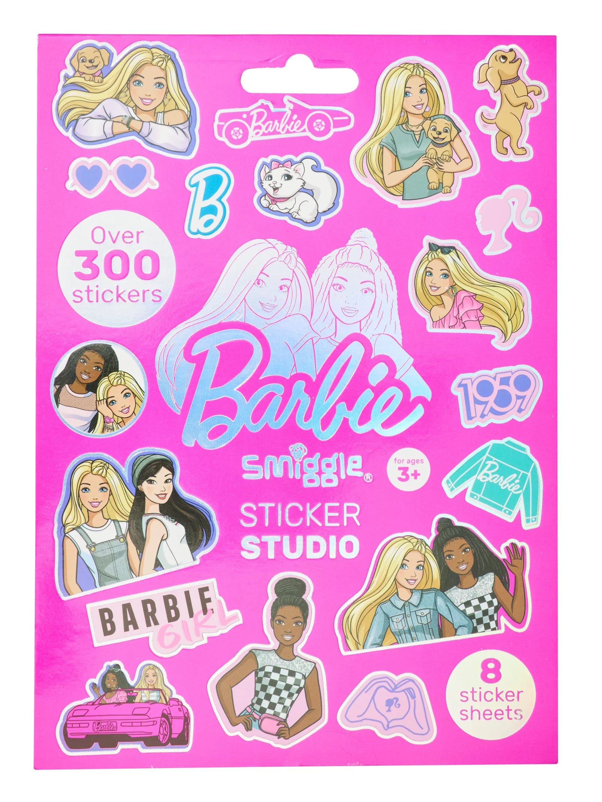 Smiggle – Barbie-Stickerbuch