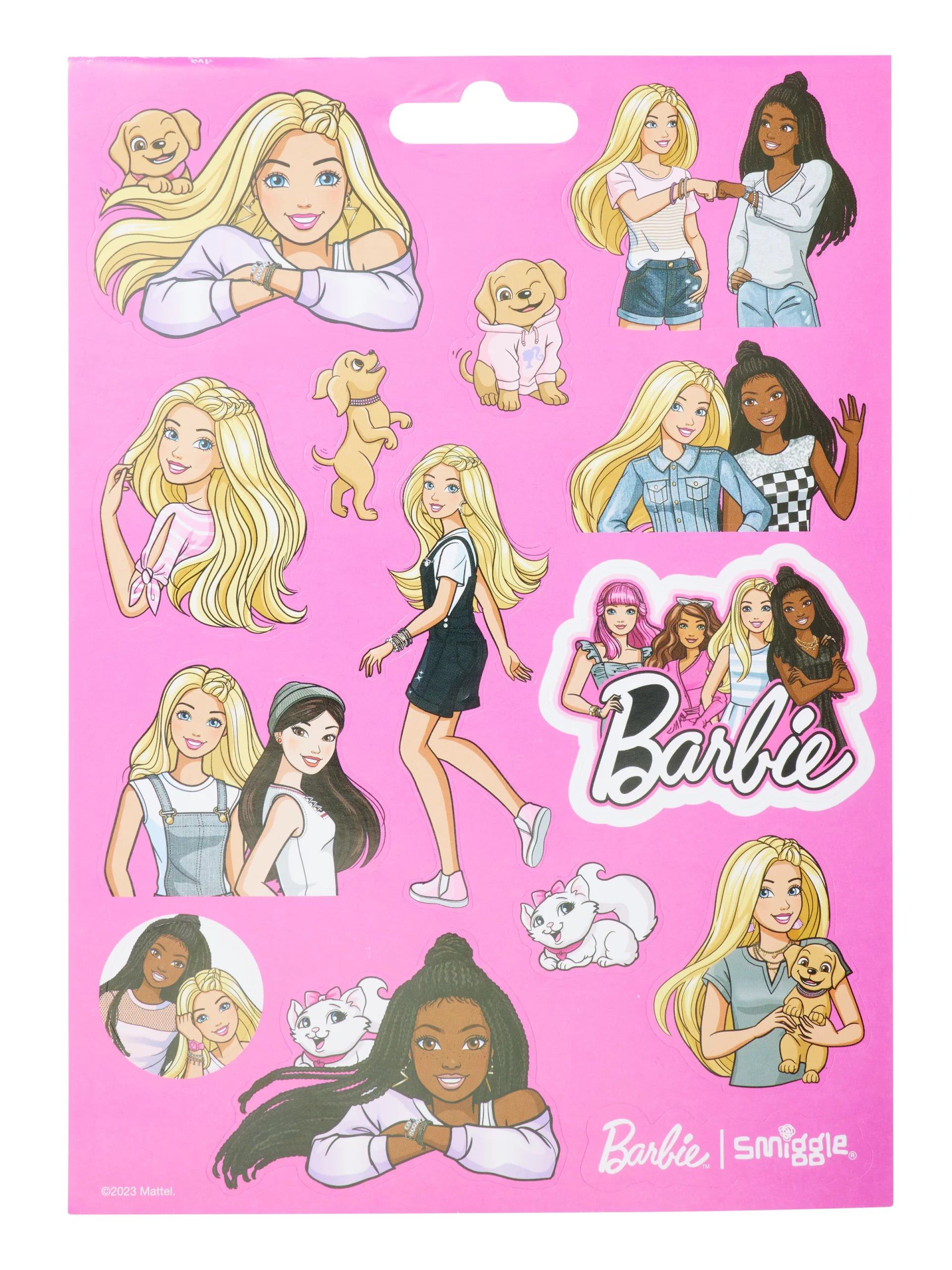 Smiggle – Barbie-Stickerbuch