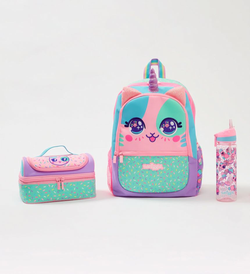 Smiggle - Best Budz 3er Schultaschen-Set