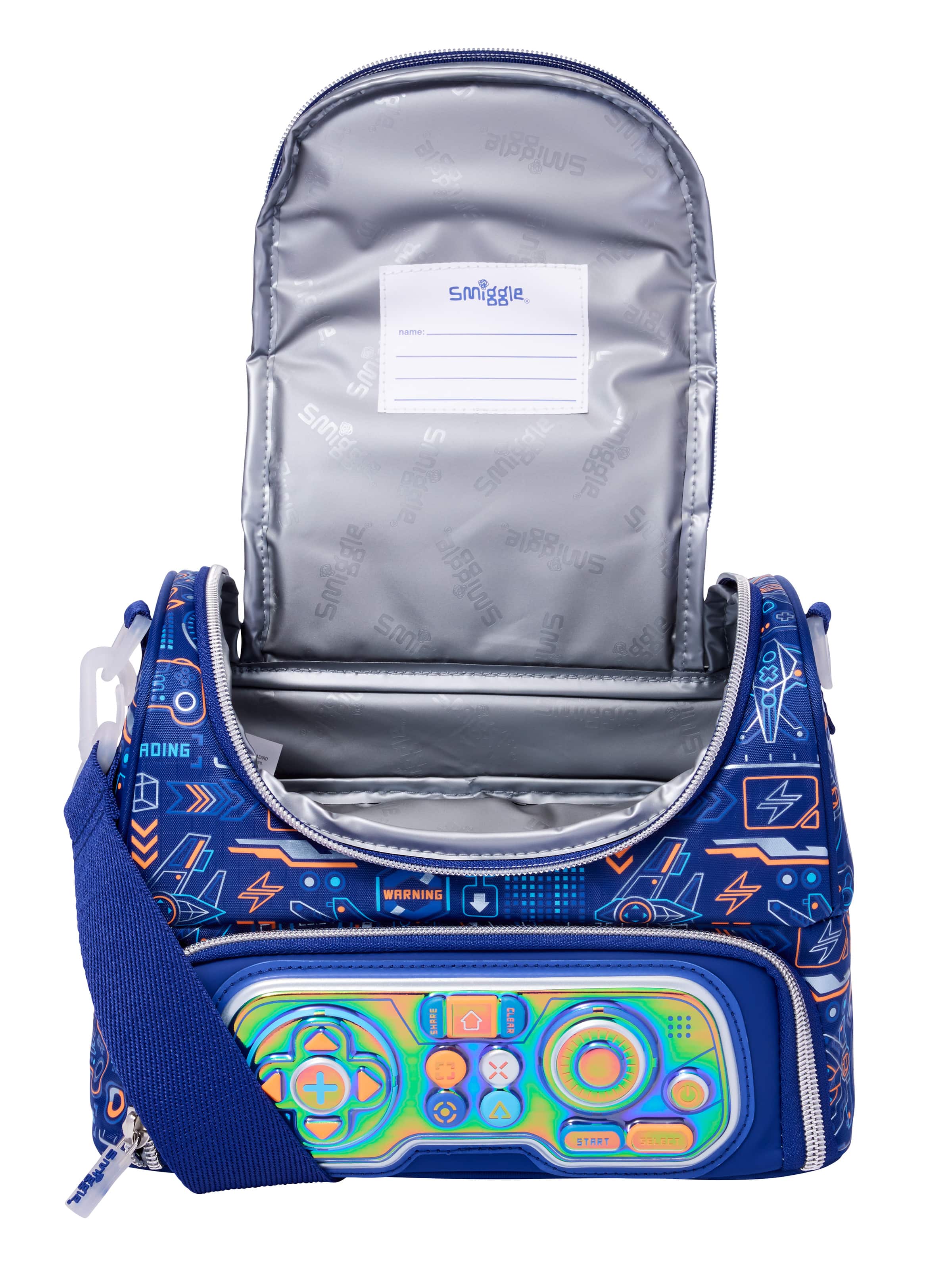 Smiggle - Beta Zweistöckige Umhänge-Lunchbox