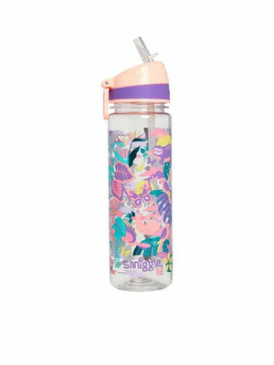 Smiggle - Beyond 650 ml BPA-freie Trinkflasche mit Strohhalm