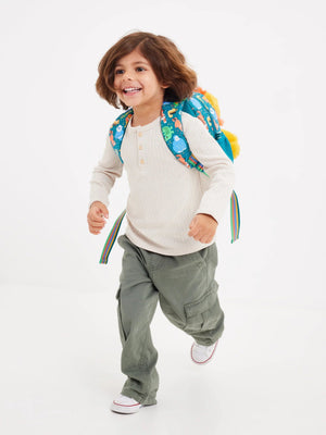 Smiggle - Abnehmbarer Plüsch-Rucksack für den Kindergarten „Big Dreams“.