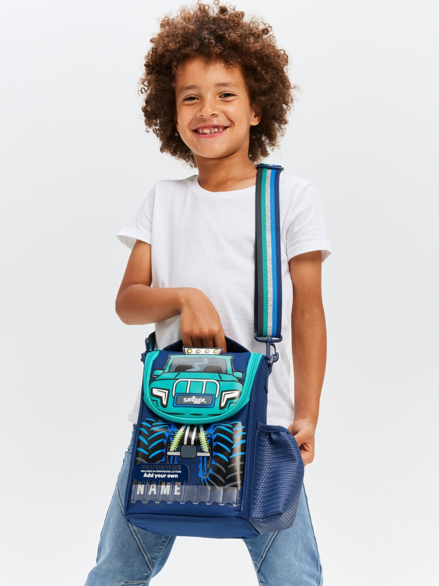 Smiggle -Blast Off Anaokulu Beslenme ve Gezi Çantası - Dinossi
