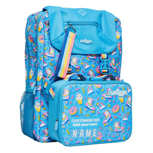 Smiggle – Aufsteckbarer Rucksack „Bright Side Lunch Bag“.