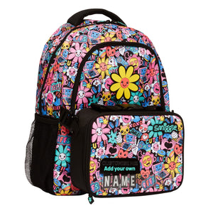 Smiggle – quadratische Lunchbox „Bright Side“.