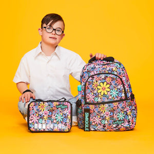 Smiggle – quadratische Lunchbox „Bright Side“.