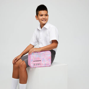 Smiggle – quadratische Lunchbox „Bright Side“.