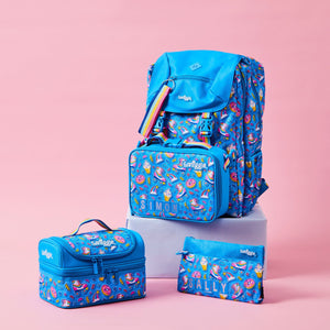 Smiggle – quadratische Lunchbox „Bright Side“.