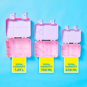 Smiggle – mittelgroße Bento-Lunchbox von Bright Side