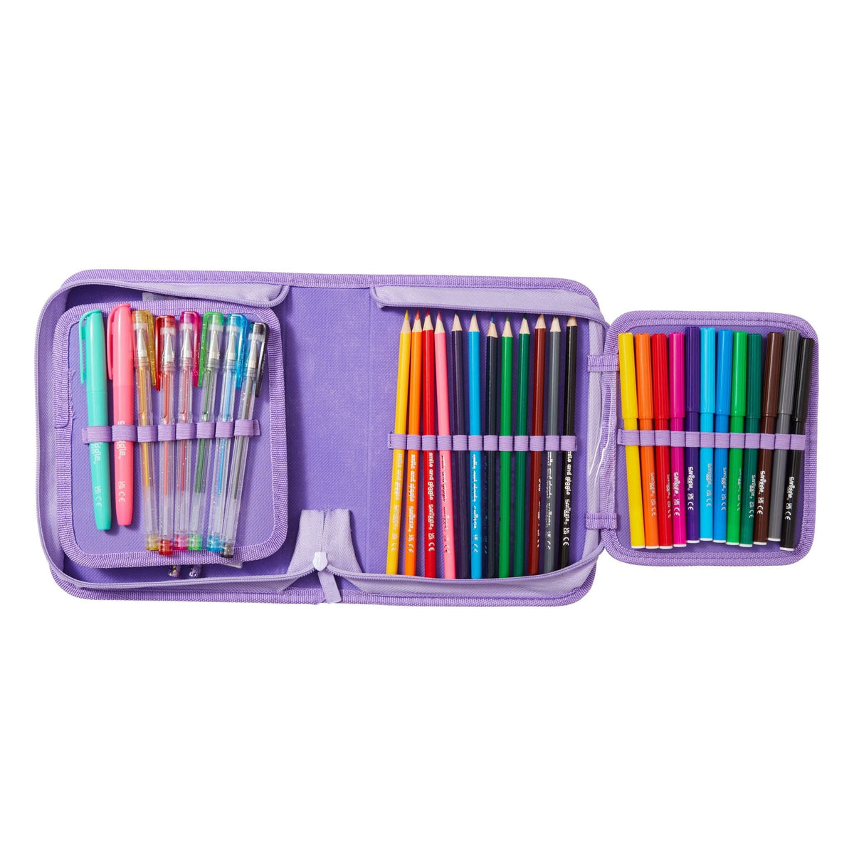 Smiggle – Budz Federmäppchen und Schreibwaren-Set