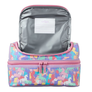 Smiggle – Doppeldecker-Einhorn-Lunchbox