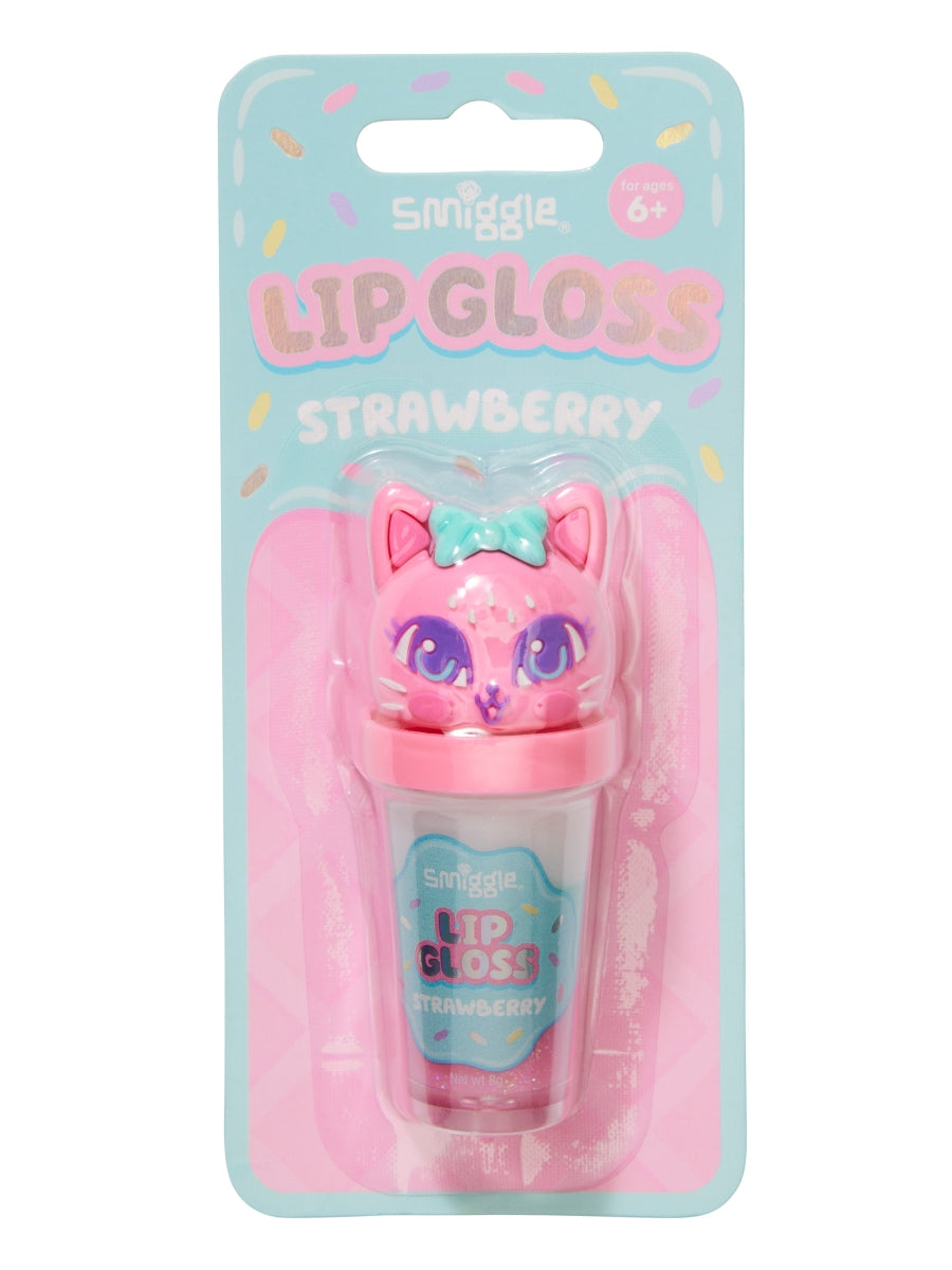 Smiggle – Lippenbalsam und -gloss mit Erdbeergeschmack für Kinder