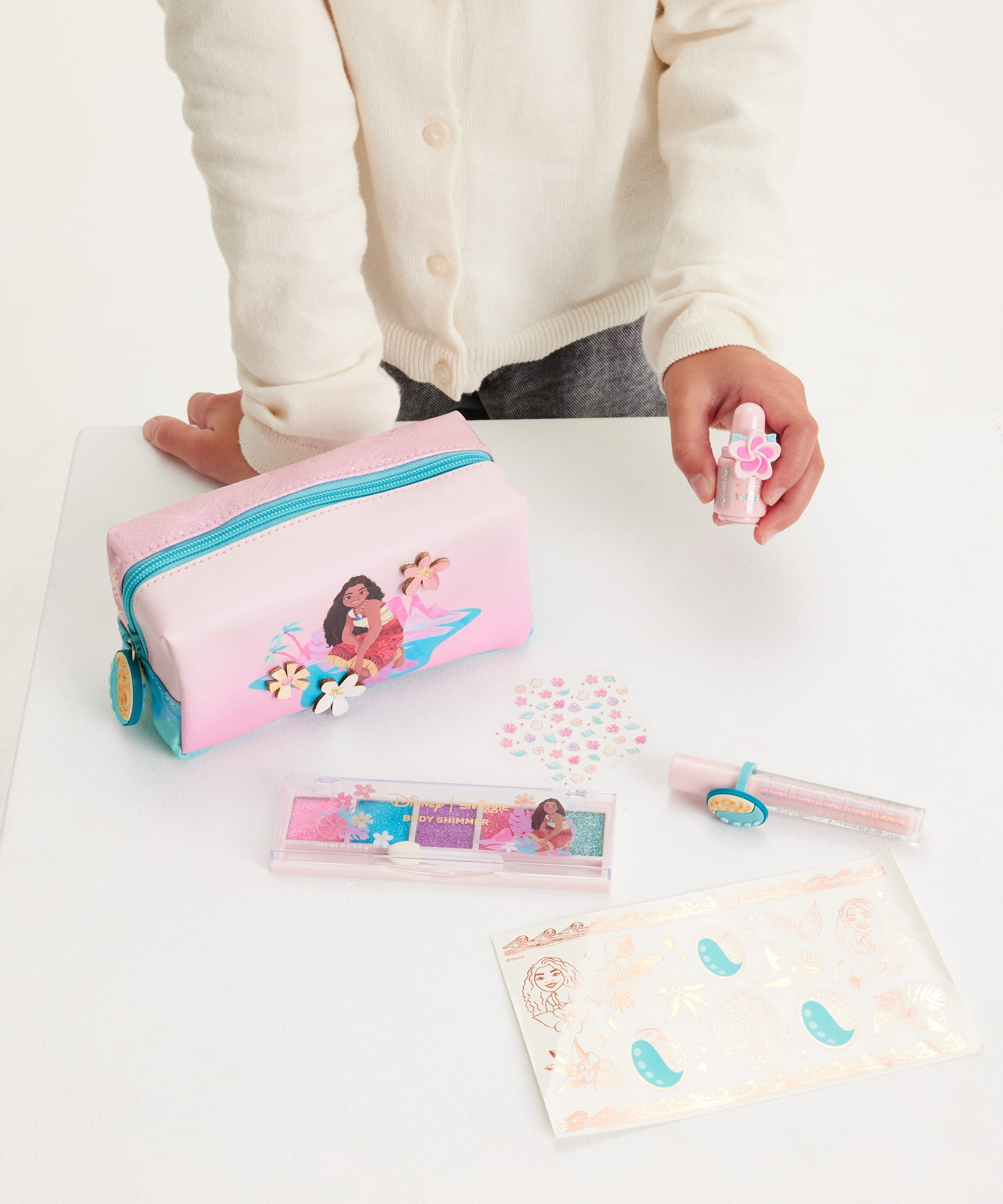 Smiggle - Disney Moana Çocuk Güzellik ve Bakım Seti