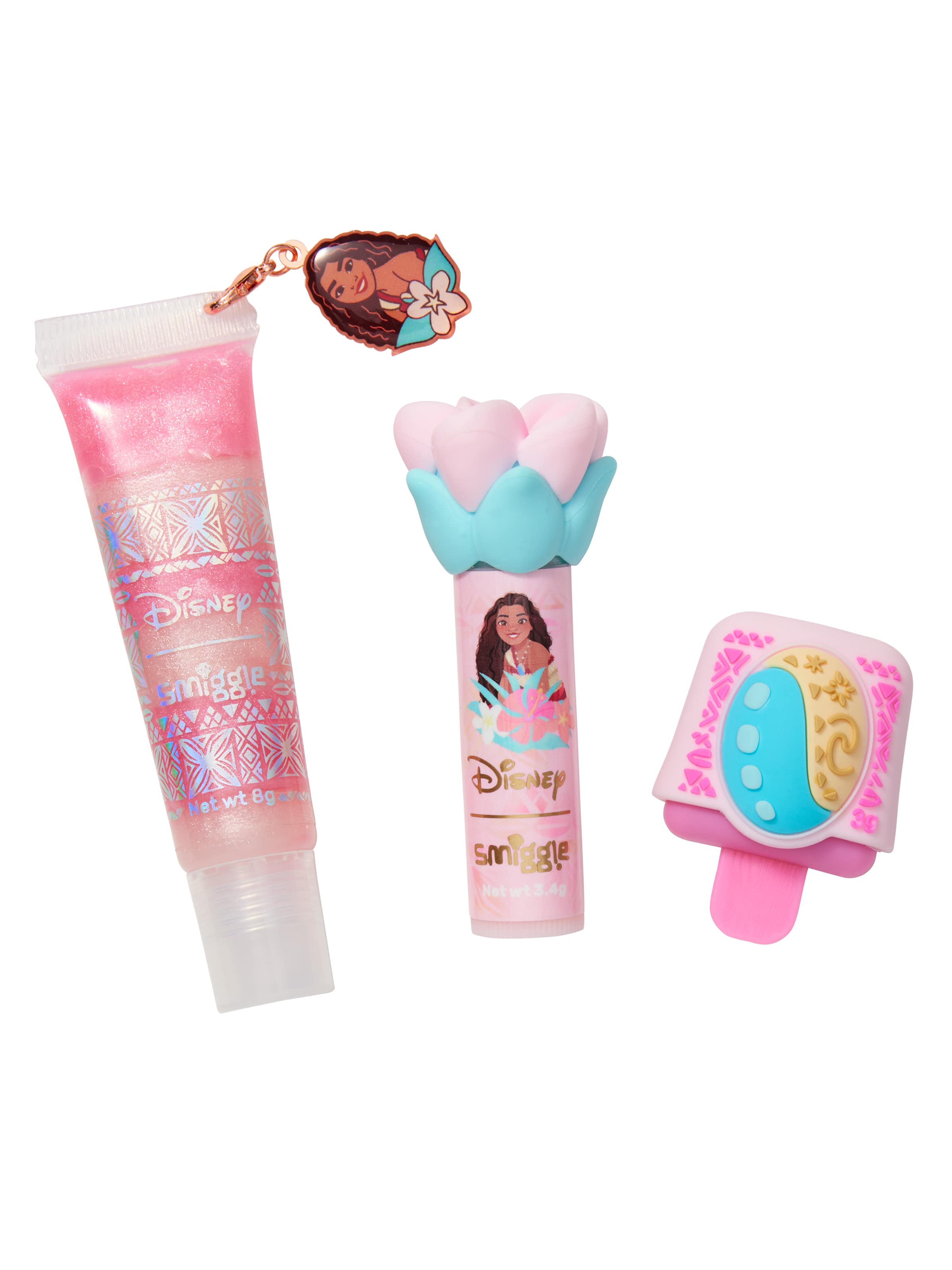Smiggle - Disney Moana Çocuk Hediyelik Dudak Bakım Seti