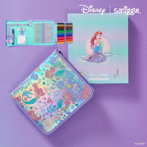 Smiggle - Disney Princess Federmäppchen und Buntstifte-Briefpapier-Set