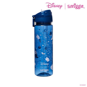 Smiggle – Disney Princess 650 ml BPA-freie Wasserflasche mit Strohhalm