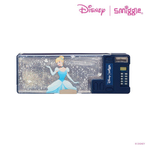 Smiggle – Disney Princess Cinderella Automatisches Federmäppchen mit Taschenrechner