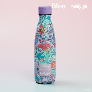 Smiggle - Disney Princess Edelstahl-Getränkeflasche 500 ml