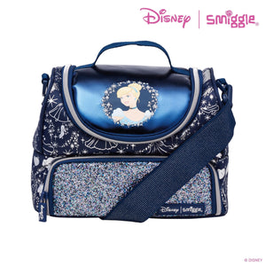 Smiggle – Disney Princess Cinderella Doppeldecker-Lunchbox mit Kleiderbügel