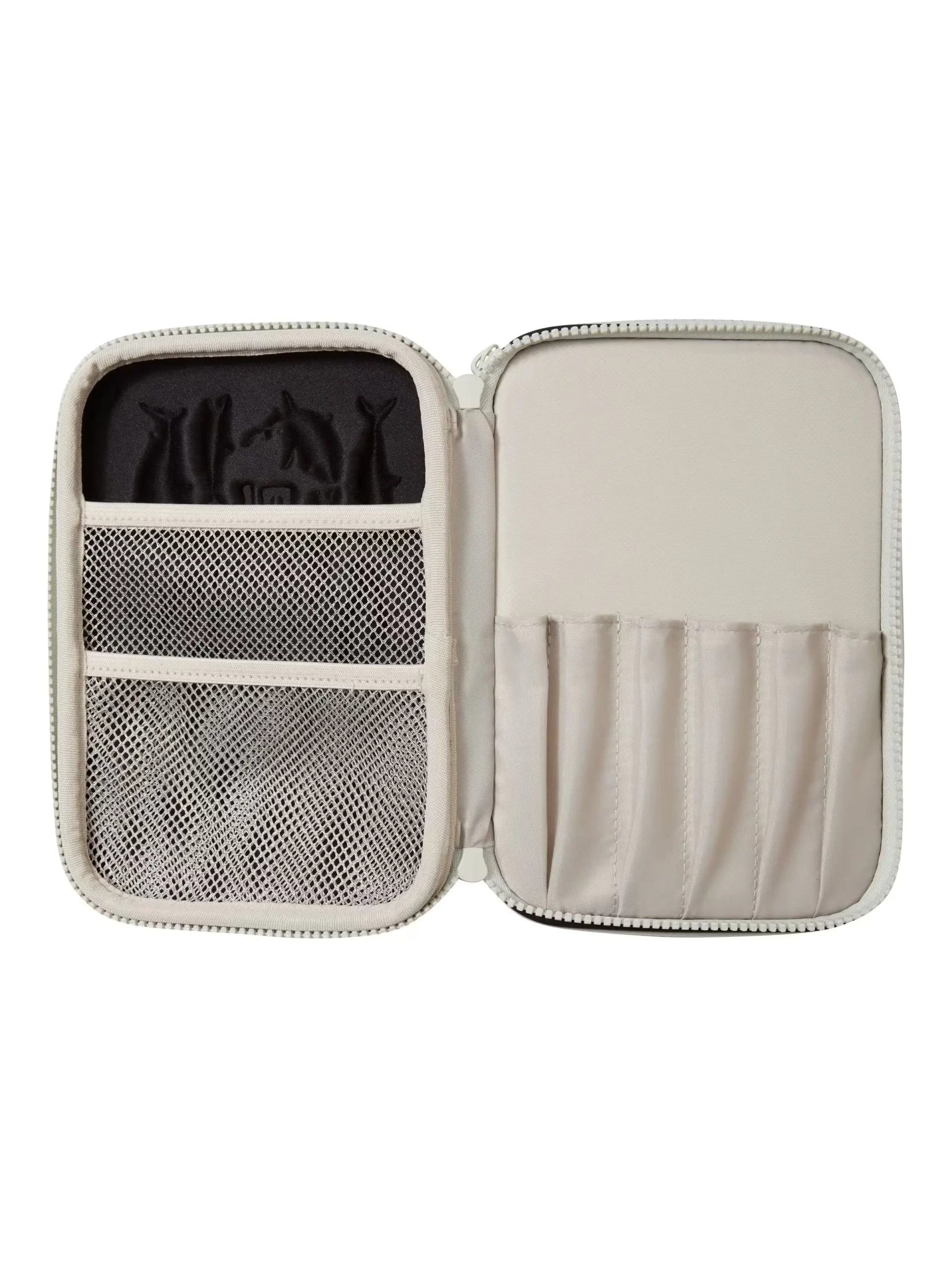 Smiggle – Drift Hardtop Shark Doppel-Federmäppchen