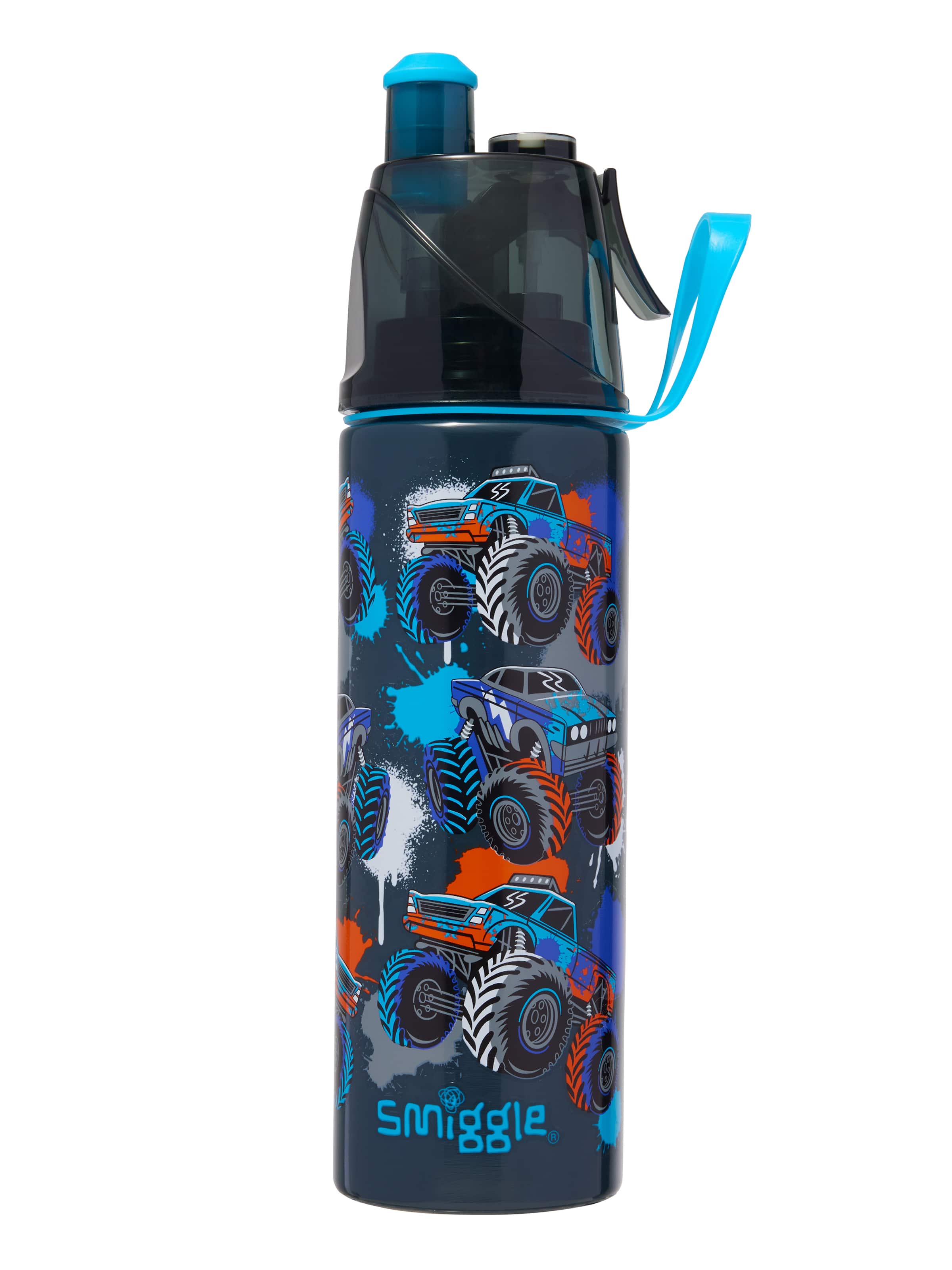 Smiggle - Energize Su Püskürtmeli 500ML Çelik Matara