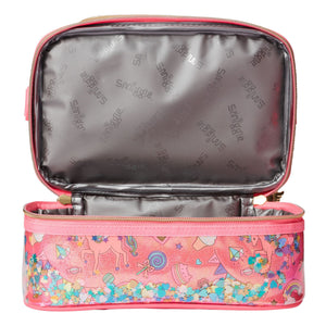 Smiggle – Fiesta Doppeldecker-Lunchbox mit Kleiderbügel