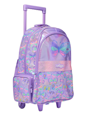 Smiggle – Flutter beleuchtete Rolltasche mit Rakel
