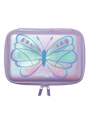 Smiggle – Flutter Hardtop Butterfly Federmäppchen