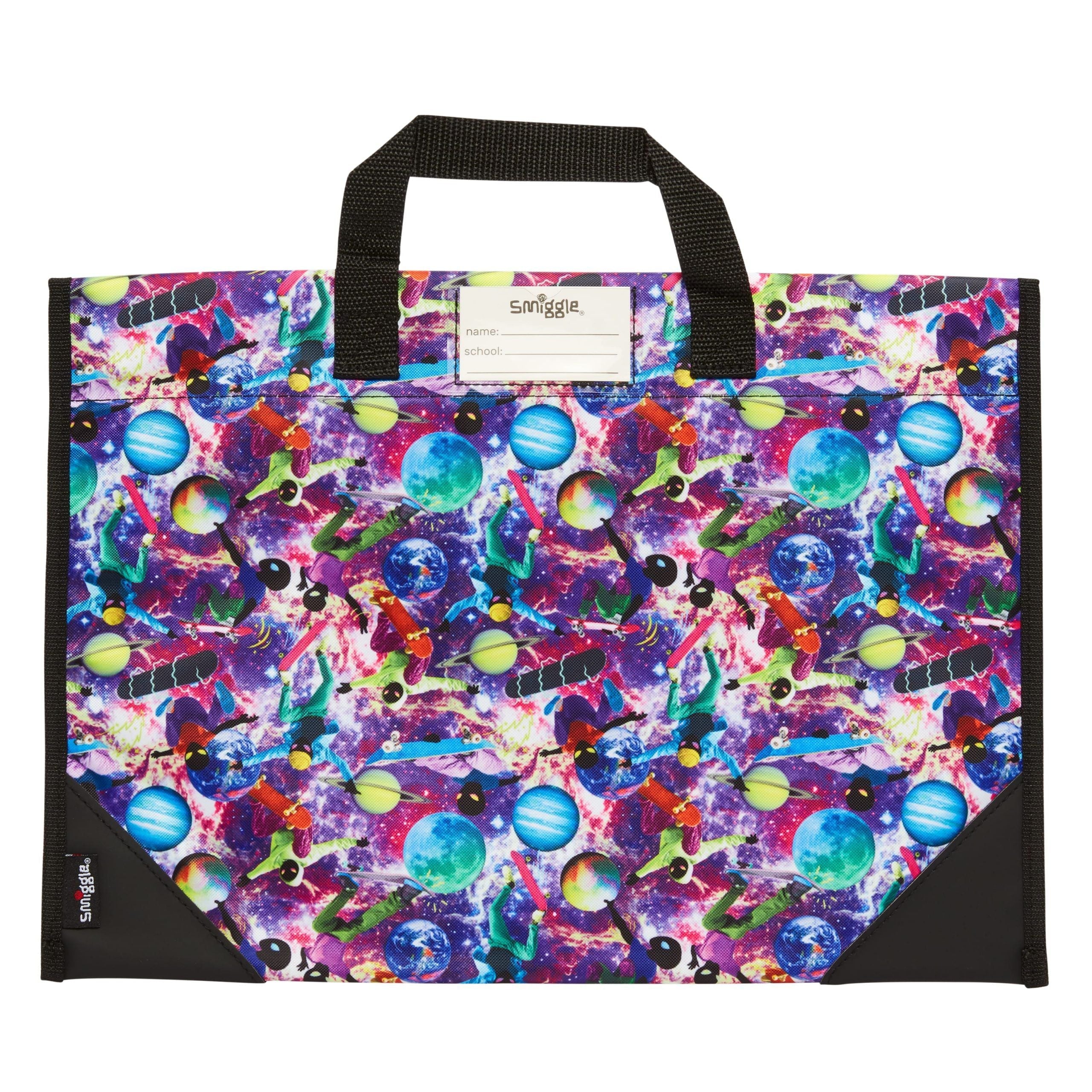 Smiggle – Galaxy Akten- und Hausaufgaben-Tragetasche