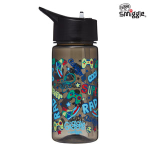 Smiggle - Giggle 450 ML BPA-freie Trinkflasche mit Strohhalm