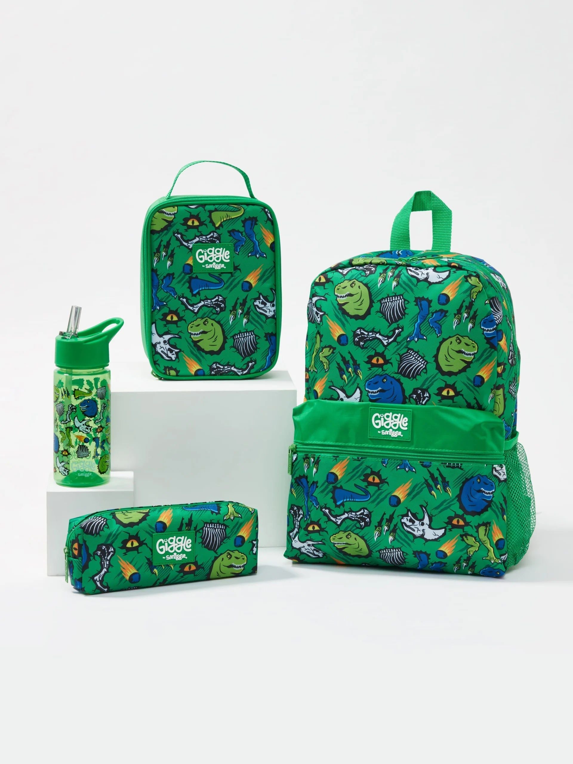 Smiggle - Giggle 4-teiliges Schultaschen-Set
