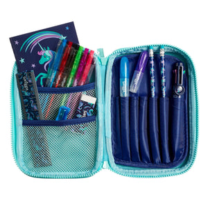 Smiggle – Good Vibes Unicorn Hardtop-Briefpapier-Set