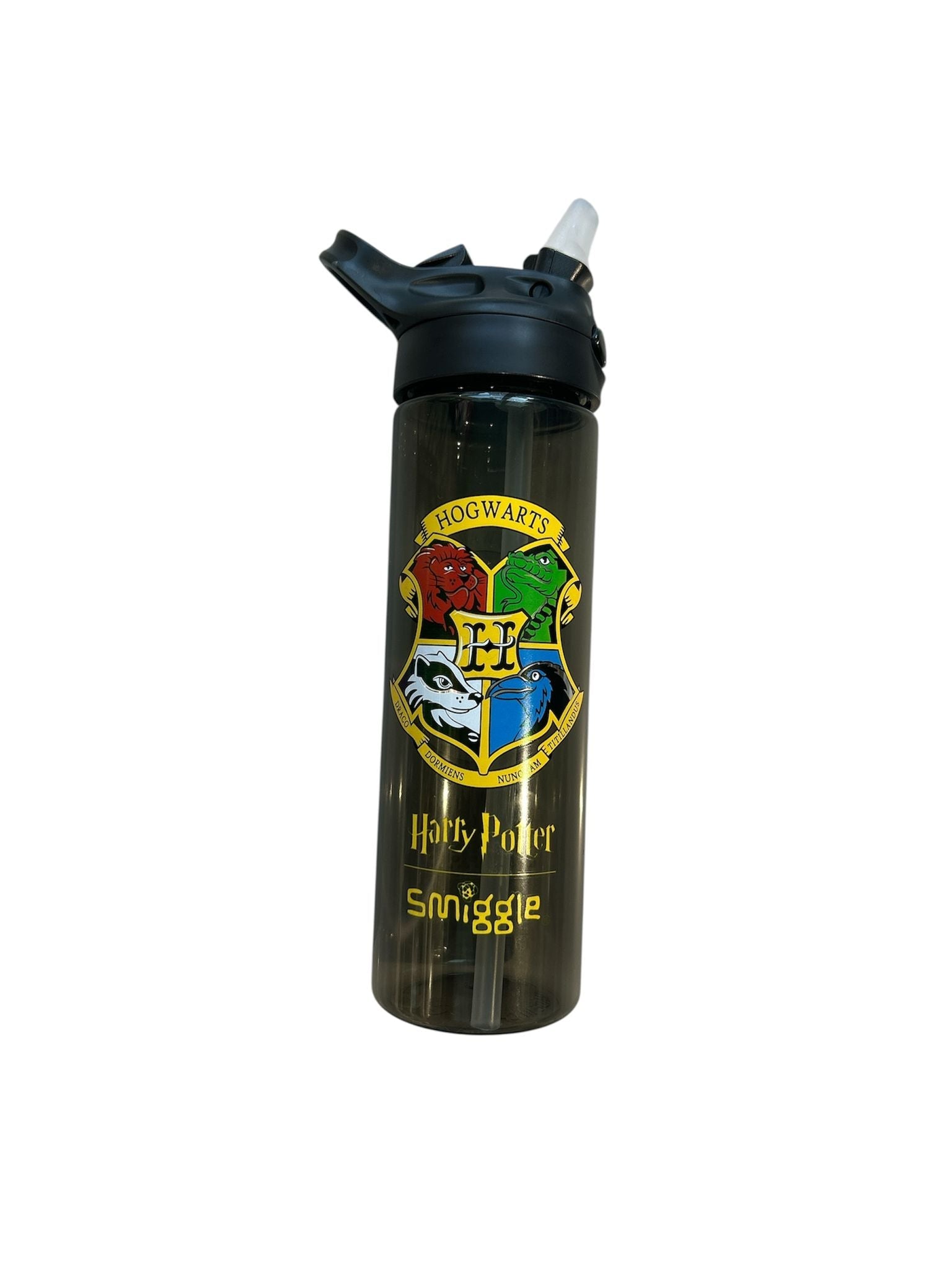 Smiggle - Harry Potter BPA-freie Trinkflasche mit automatischem Strohhalm, 650 ml