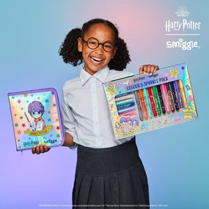 Smiggle – Harry-Potter-Markierungsstift und Glitzerkleber-Set