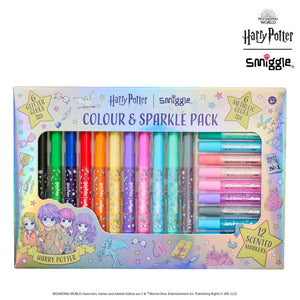 Smiggle – Harry-Potter-Markierungsstift und Glitzerkleber-Set