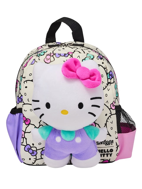 Smiggle - Hello Kitty abnehmbarer Spielzeug-Krippe Schulrucksack