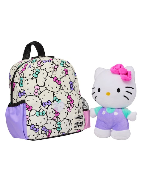 Smiggle - Hello Kitty Çıkarılabilir Oyuncaklı Kreş Okul Sırt Çantası