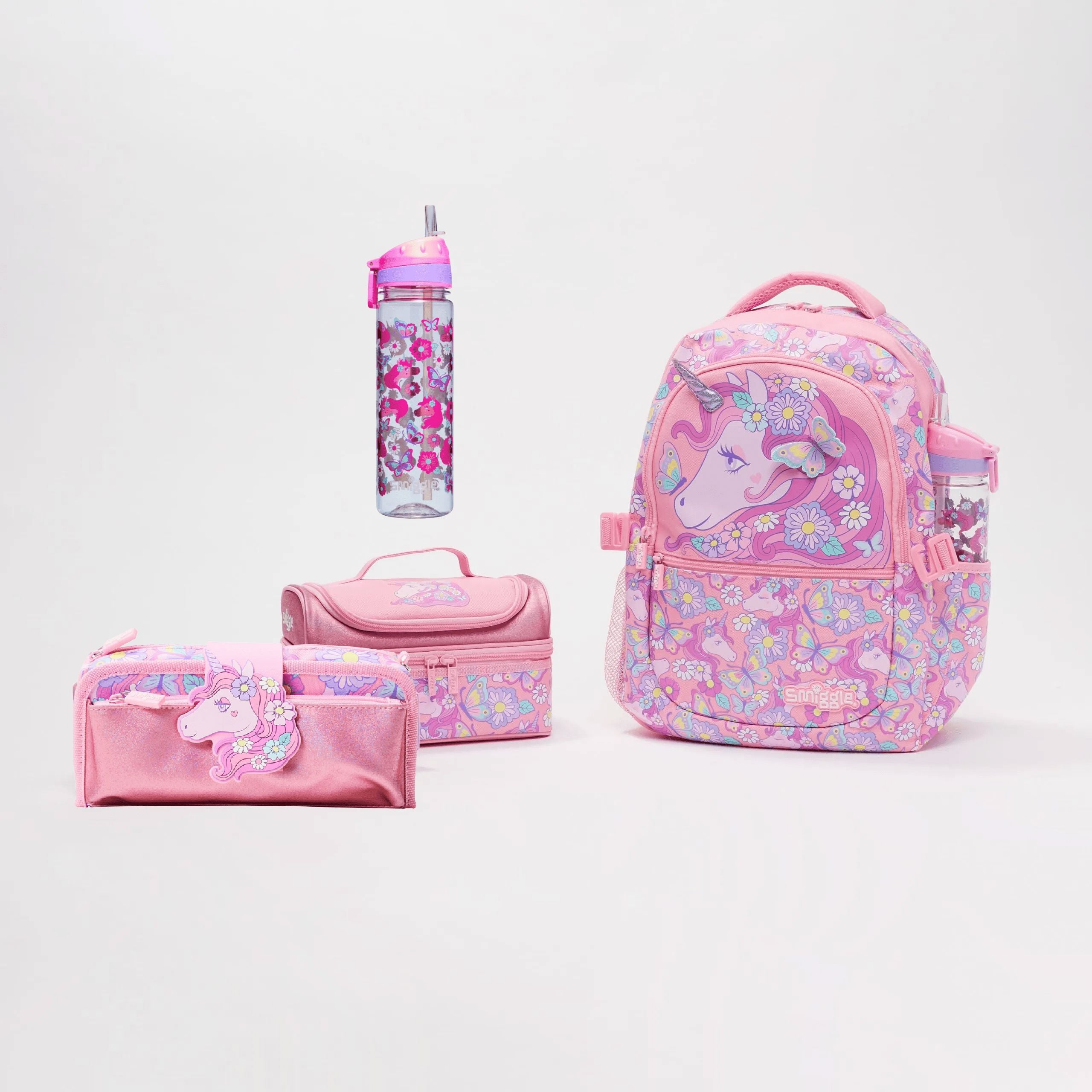 Smiggle - Hey There 4-teiliges Schulranzen-Set