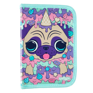 Smiggle - Hey There Briefpapier-Set mit Malstiften und Bleistiftbox