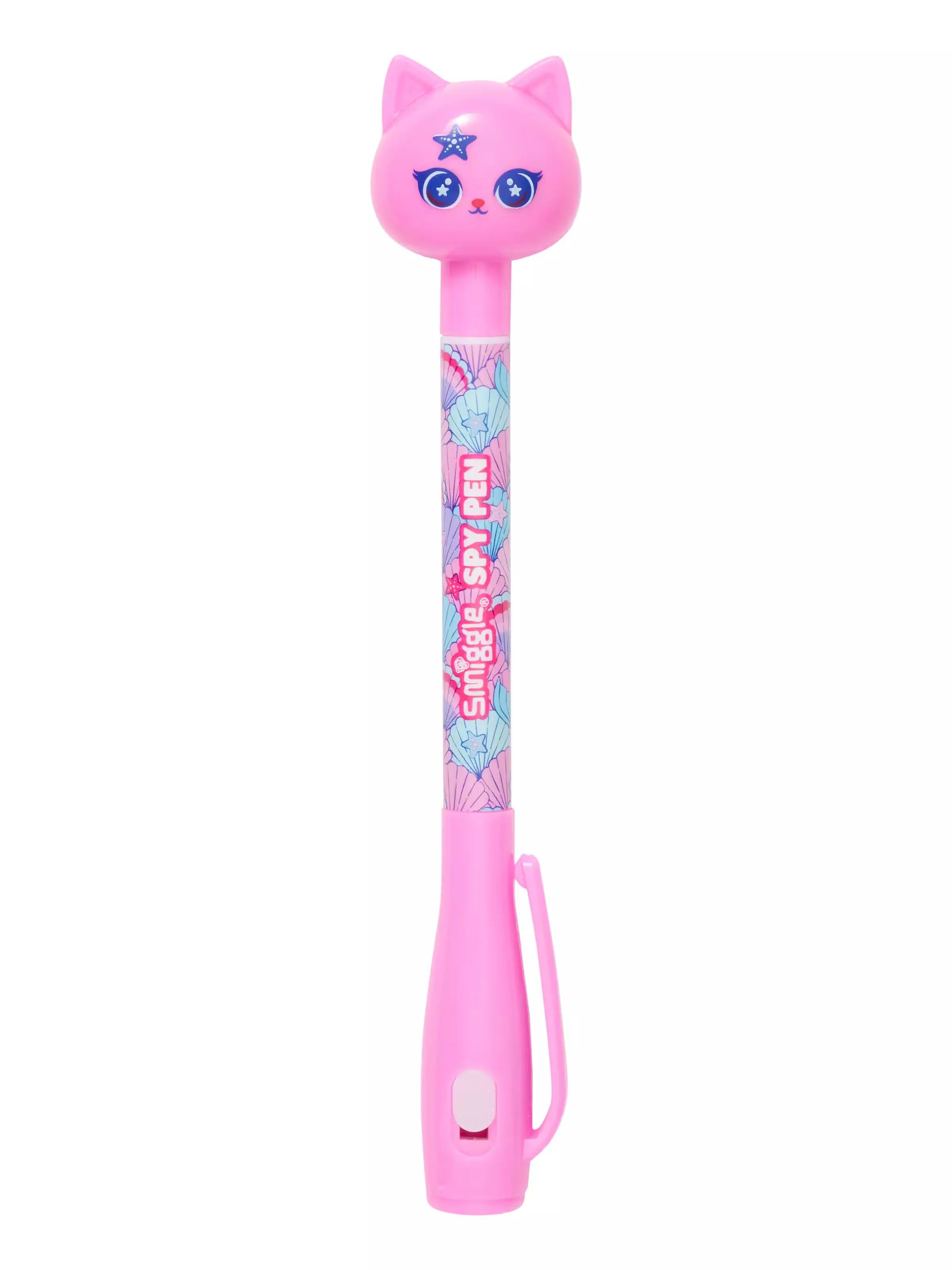 Smiggle - Hi There Işıklı Casus Görünmez, Tükenmez Kalem - Dinossi