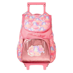 Smiggle – Hide Access Pink Squeegee Rucksack mit Lichtern und Rädern
