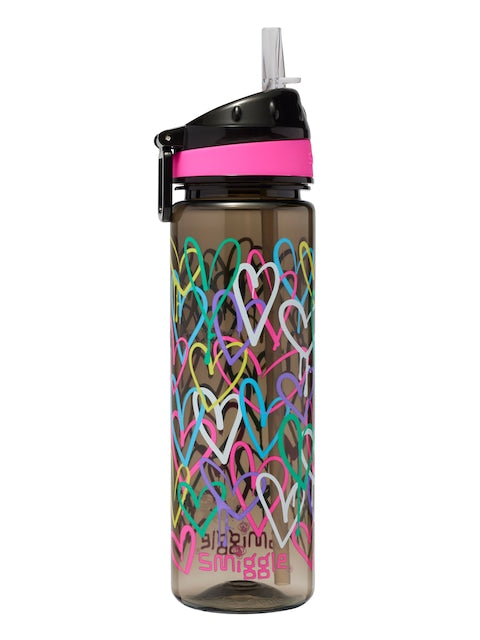 Smiggle - I Heart BPAsız 650 Pipetli Suluk - Dinossi