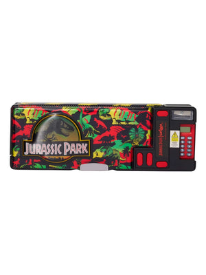 Smiggle – Jurassic Park Automatisches Federmäppchen mit Taschenrechner