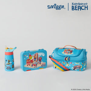 Smiggle – Kangaroo Beach Doppeldecker-Lunchbox